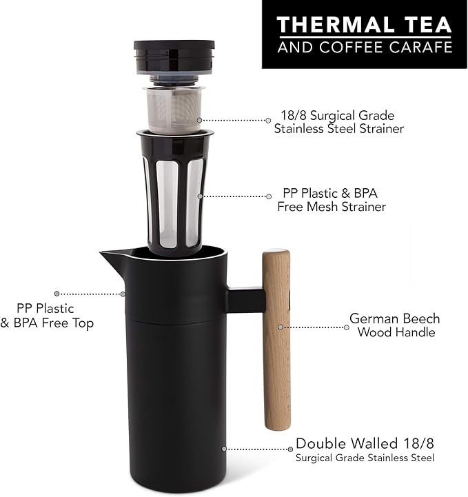 Hastings Collective Thermal Coffee Carafe 40 Oz