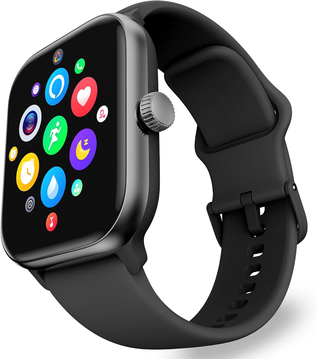 Pulse 2 VeryFit Smart Watch for Men Women Fitness Tracker Watch (Black)