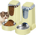 HWONMTE Portable Automatic Cat Feeder and Water Dispenser