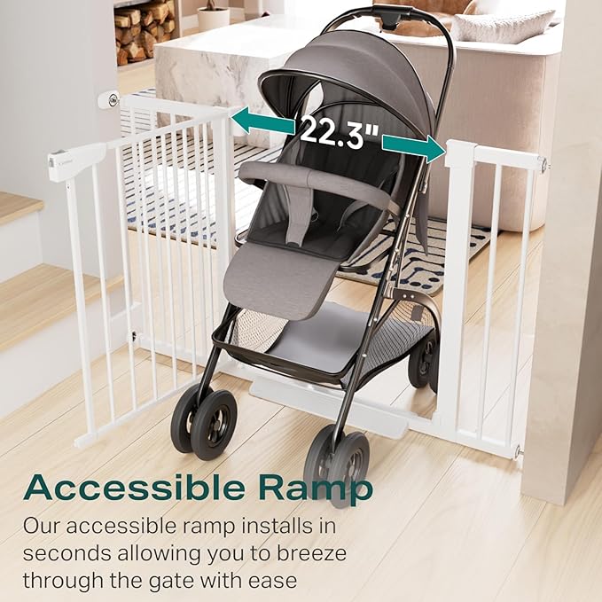 Cumbor 2 Pack 29.7-46" Baby Gate