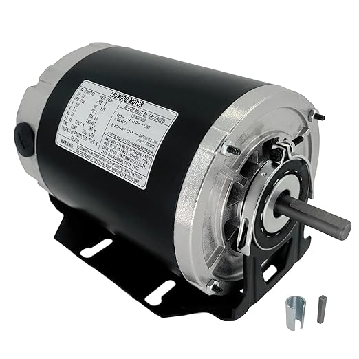 GF2054 Blower Motor 1/2 HP 115 Volt 60Hz 1725RPM 48 Frame Compatible