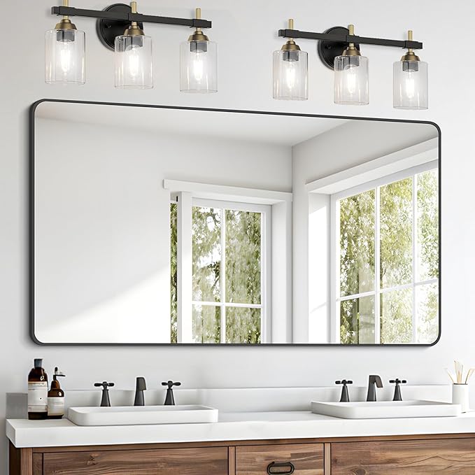 FORBATH Bathroom Mirror 30" x 55", Large Rectangular Wall Mirror