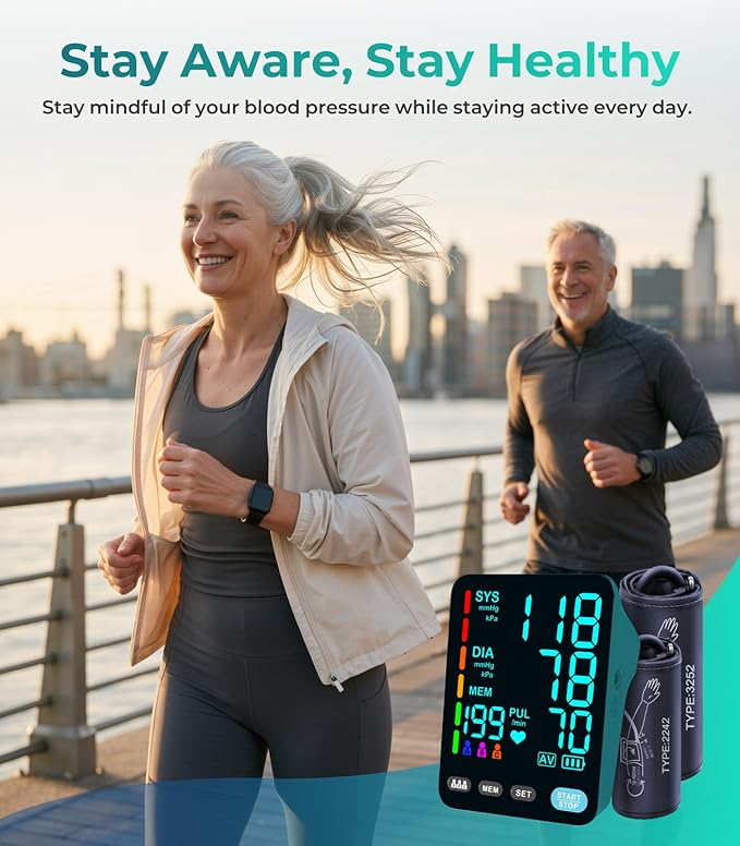 YONLO Blood Pressure Monitor, Automatic Upper Arm Blood Pressure Monitors