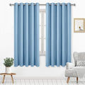 DWCN Light Blue Blackout Curtains