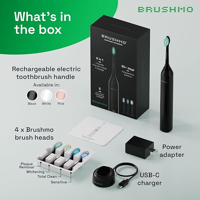 Brushmo Super Sonic Electric Toothbrush