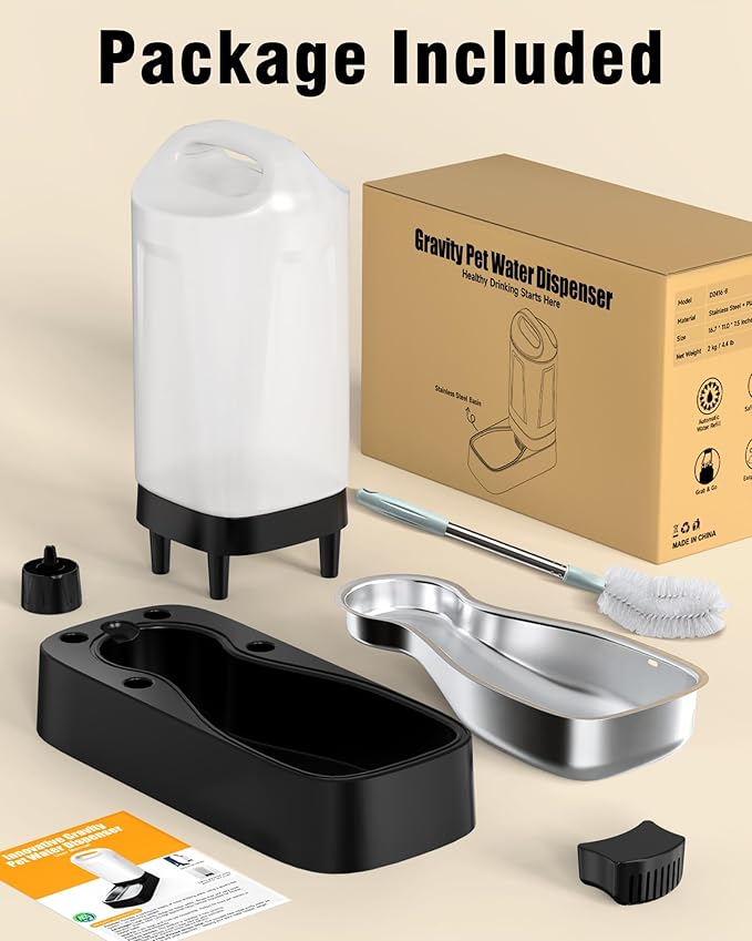 Automatic Dog Water Bowl Dispenser -