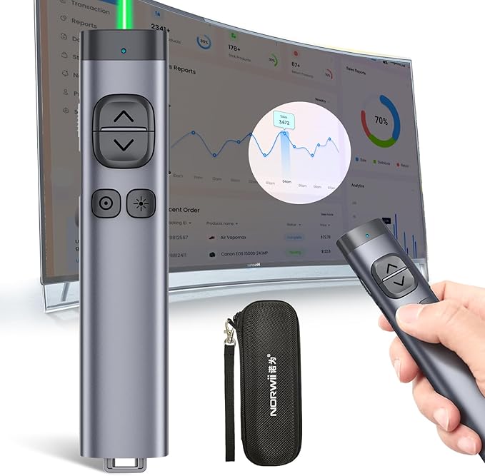 Norwii N97s TV Screen Presentation Clicker