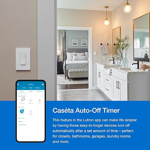 Lutron Diva Smart Dimmer Light Switch
