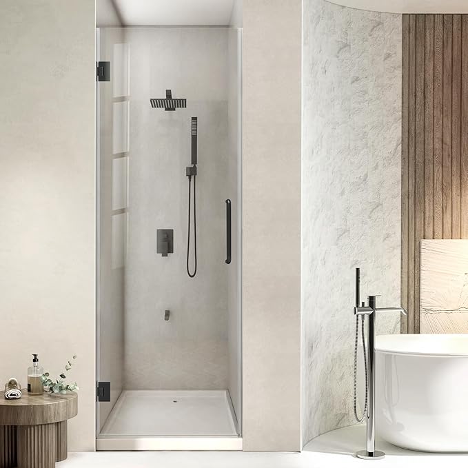 Bathroom Hinged Shower Door
