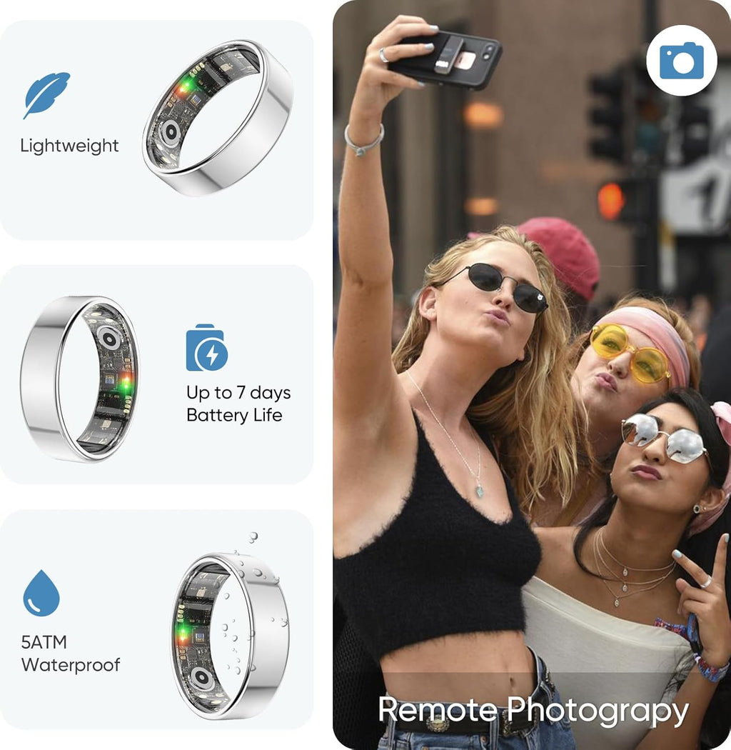 benio gen2 smart ring for women men sleep, package contents