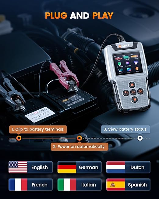 ANCEL BA101 Pro Car Battery Tester 24V 12V