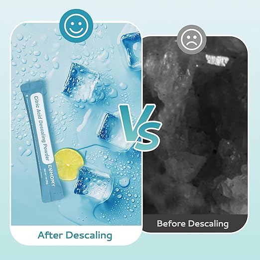 EUHOMY Ice Maker Cleaner & Descaler | 24 Use & Individually Packed | Ice