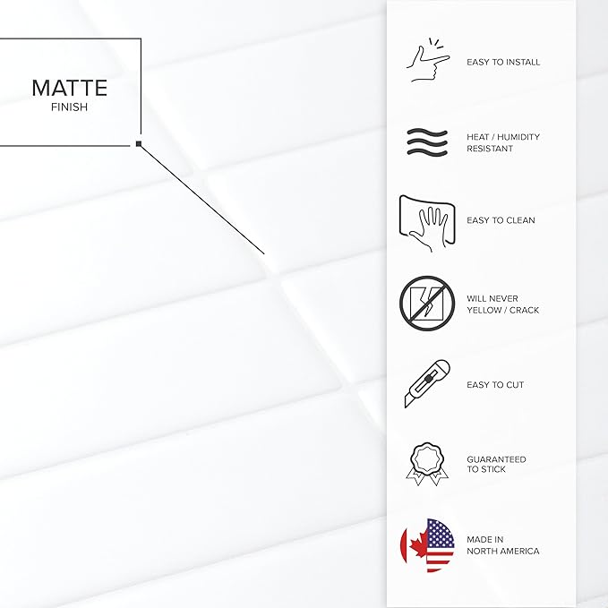 SMART TILES Peel and Stick Backsplash