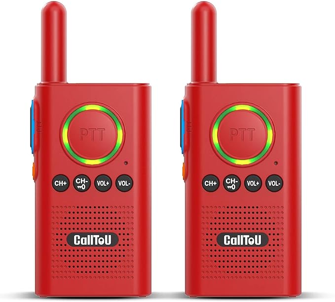 CallToU 2 Way Intercom for Elderly 3300FT Rechargeable 1000mAh Battery