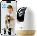 MUBVIEW 5G WiFi Indoor Security Camera No Subscription, Pet Camera