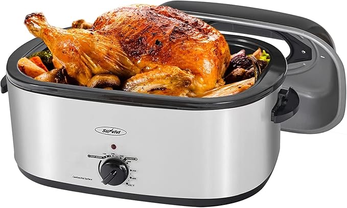 Sunvivi Roaster Oven, Electric Roaster Oven