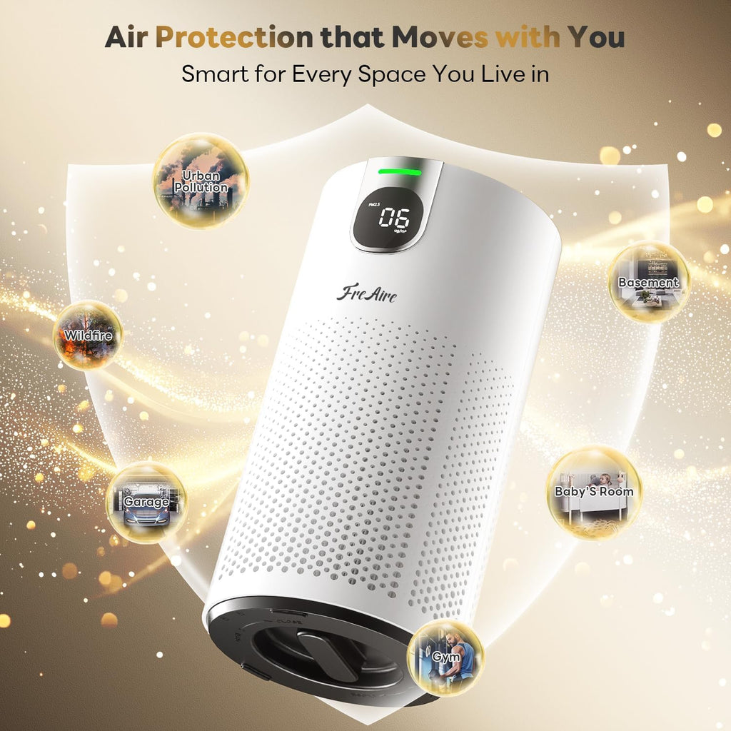 FreAire Air Purifiers for Home Large Room Up to 1800Ft² in Bedroom, HAP606