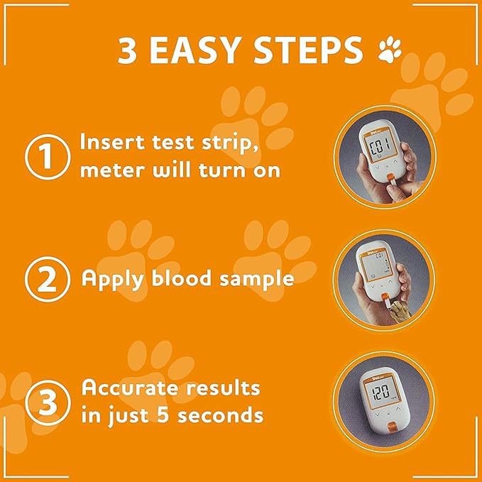 iPet PRO Blood Glucose Test Strips (50 Count)
