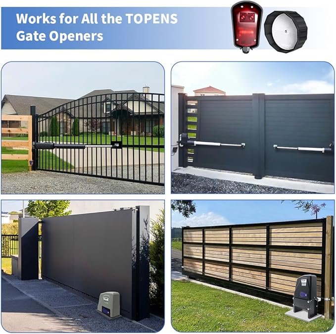TOPENS TRF3 Safety Reflection Photocell Retro-Reflective Photoelectric Beam