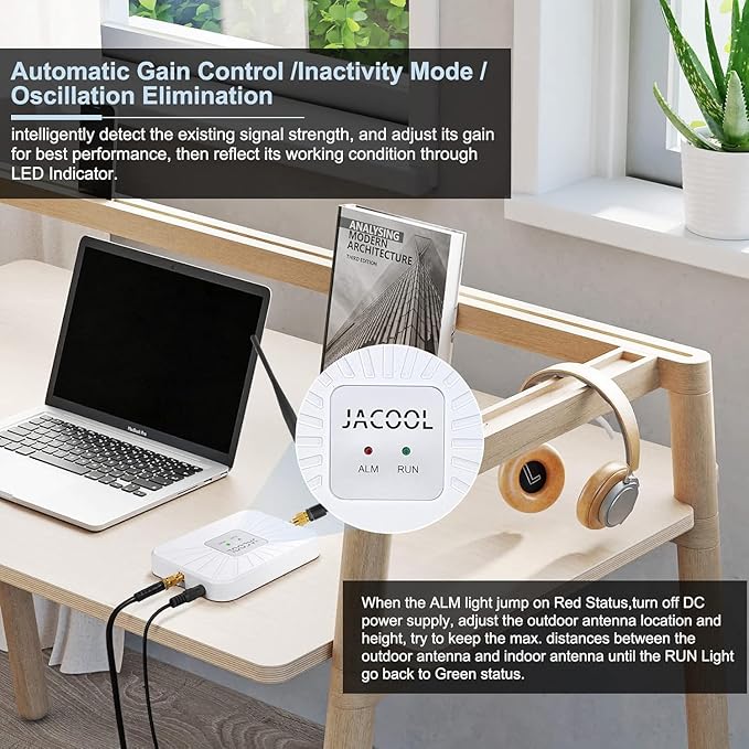 AT&T Cell Phone Signal Booster for Home – 5G & 4G LTE Band 12/17, FCC Approved