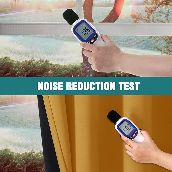 ChrisDowa 100% Blackout Curtains