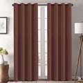 H.VERSAILTEX Thermal Insulated Blackout Window Panels Microfiber (Set of 2)