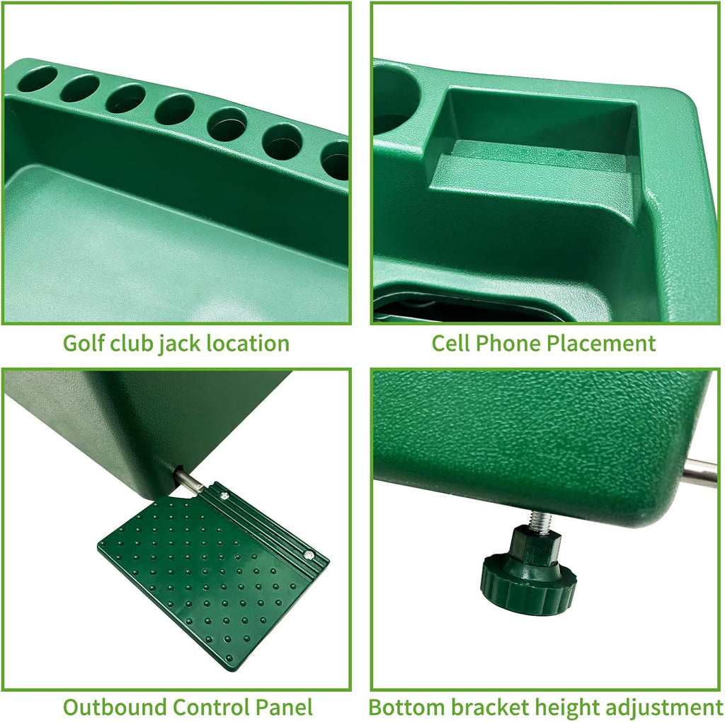 JJM Automatic Golf Ball Dispenser for Indoor Simulators and Golf Training