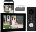 KeonBell Video Door intercom 2-Wired, doorbell withCamera, Full HD Camera