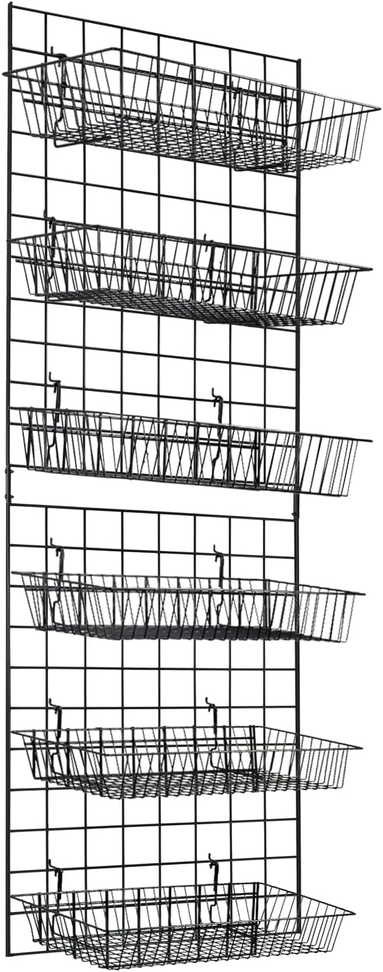 7RiversART Grid Wall Commercial Grade Grid Panels Heavy Duty Panel (Pack of 4)
