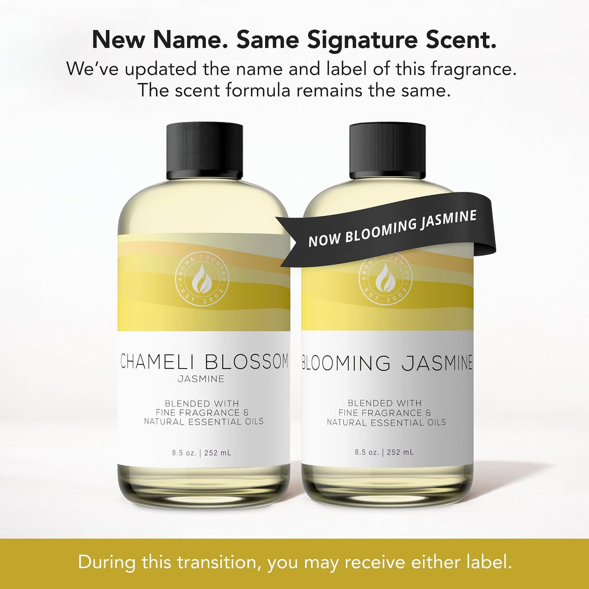 aroma country blossoming jasmine diffuser oil, close-up detail