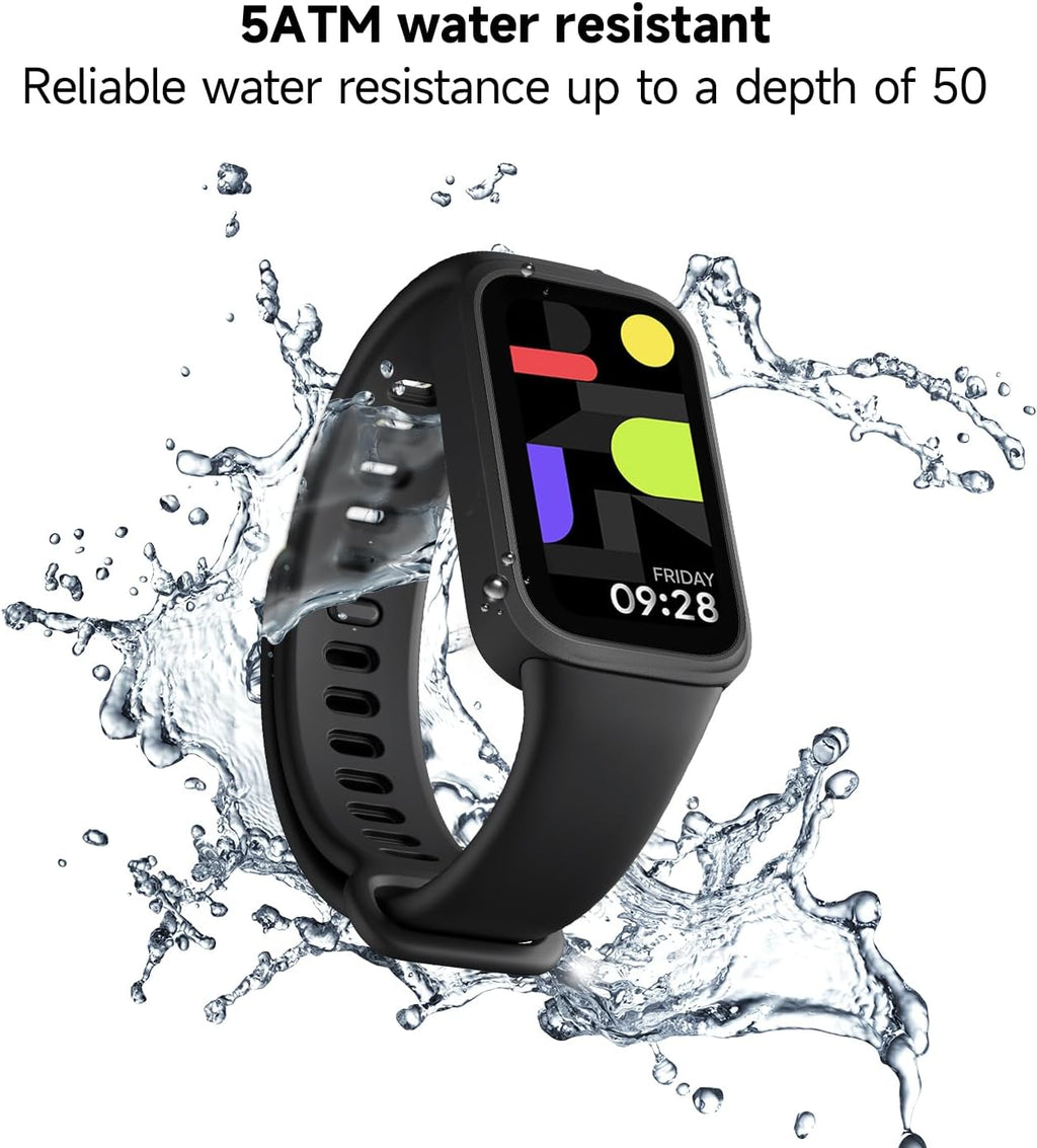 xiaomi smart band 9 active global version, 1.47'', side view
