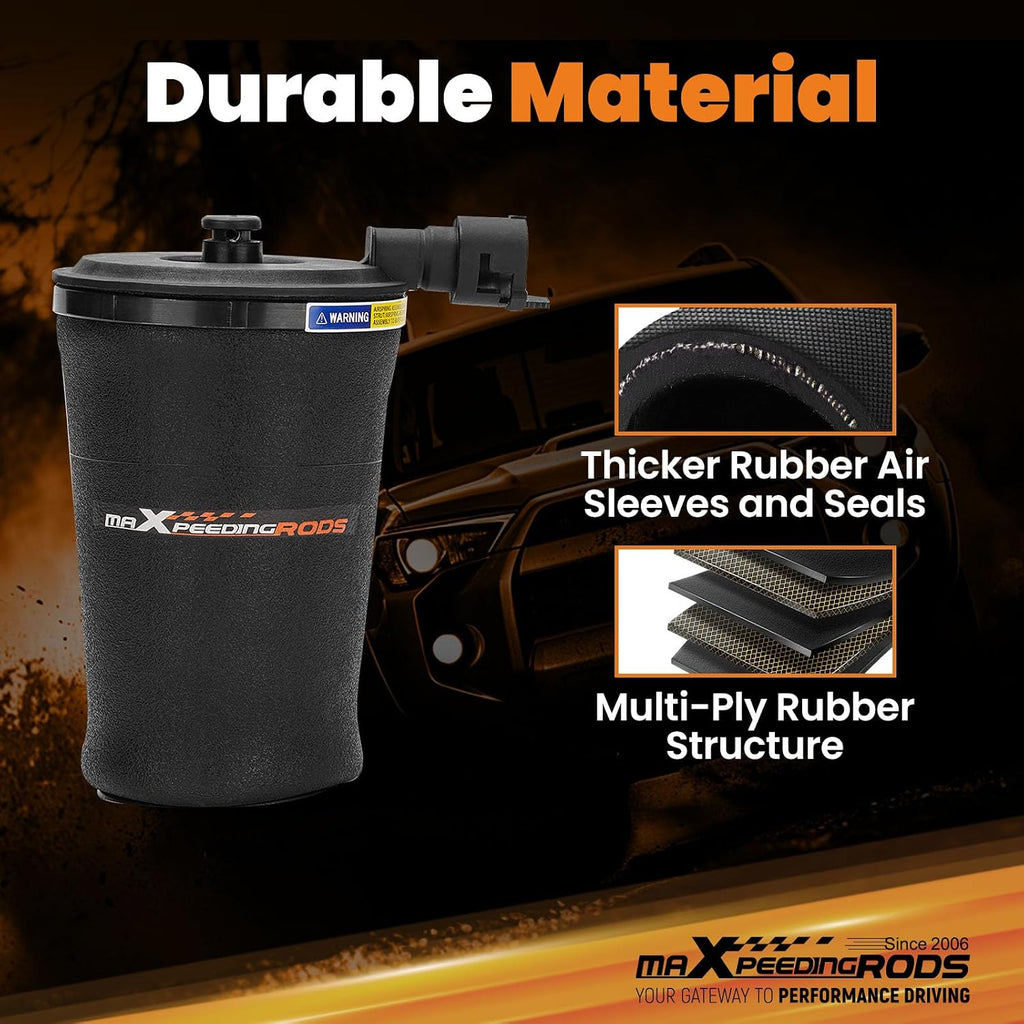 maxpeedingrods rear air suspension bags for lincoln towncar shown in use