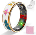 Smart Ring Health Tracker, Men & Women, Featuring a Heart Rate Monitor