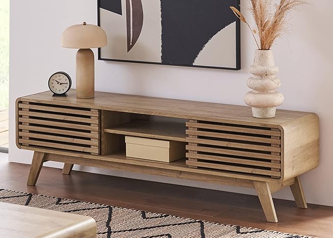 mopio Ensley TV Stand, Mid Century Modern