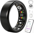 Smart Ring Health Tracker for Women Men, Fitness Ring Gen3 Black,12