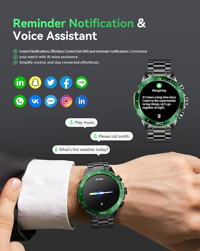 SOUYIE Men's Luxury Smart Watch
