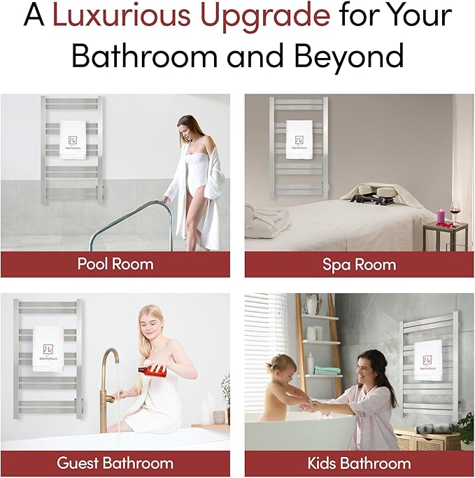 WarmlyYours Heated Towel Warmer