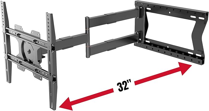 Physix 2080 Long Arm TV Wall Mount