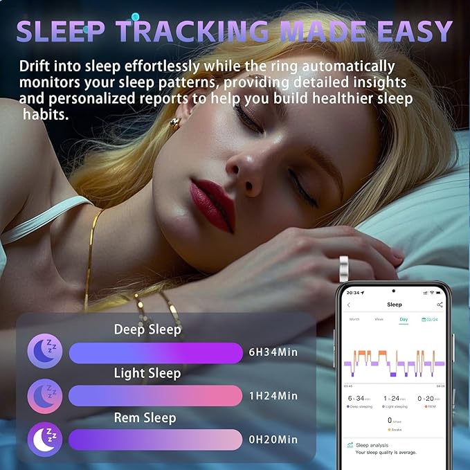 Smart Ring for Women – Fitness Tracker Ring