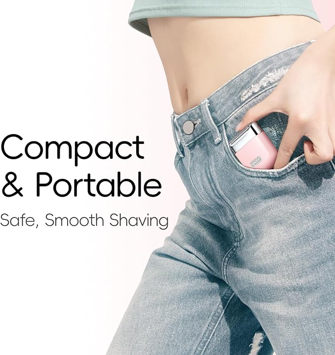yoose Electric Razors for Women, IPX7 Alloy Body Bikini Trimmer for Women