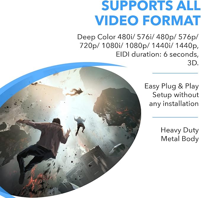 OREI HDMI Splitter 1 in 8 Out