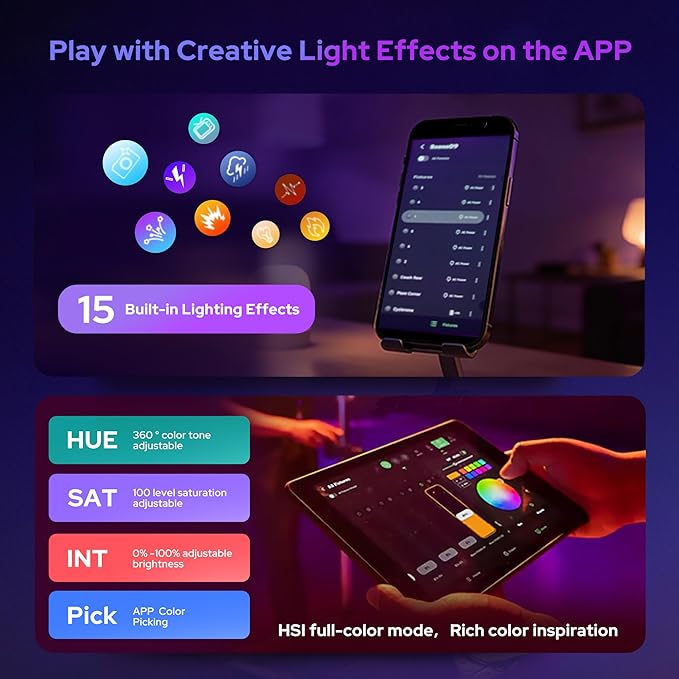 Aputure Amaran T2C RGBWW LED Tube Light 2500K to 7500K, Support APP and DMX