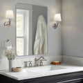 ANDY STAR 36”x48”Brushed Nickel Mirror