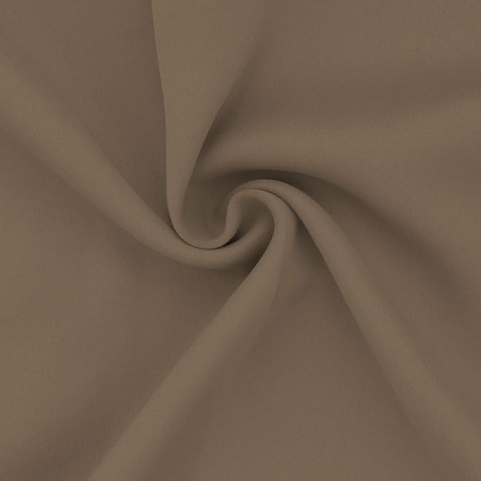 Easy-Going Blackout Curtains for Bedroom, Solid Thermal Insulated Grommet and