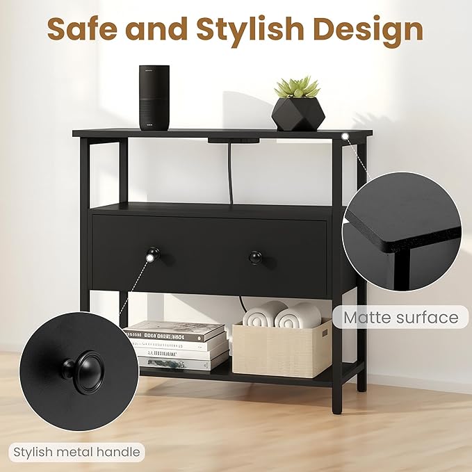Edbuosy 27 Inch Wide Night Stand