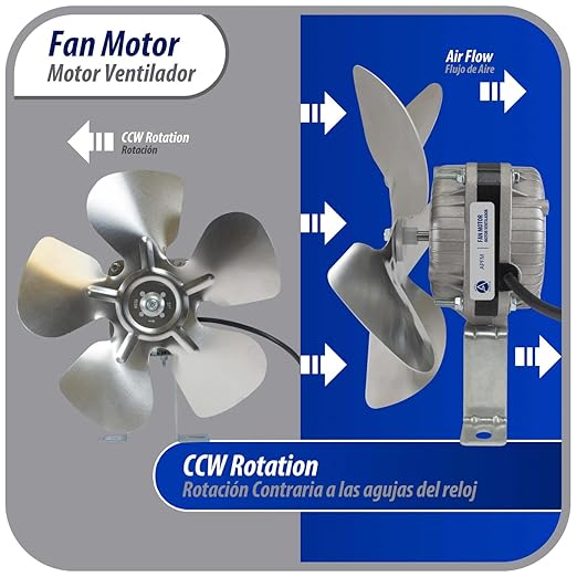 Appli Parts APFM-72E 7W refrigeration condenser and evaporator motor 220V 60Hz