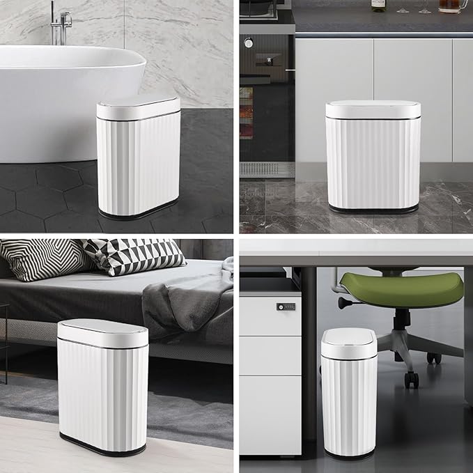 ELPHECO Bathroom Trash Can
