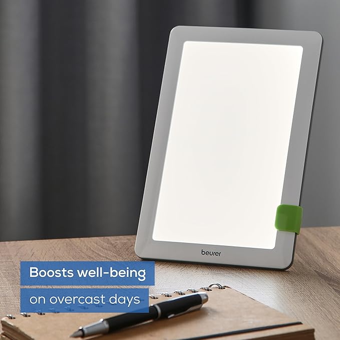 Beurer TL30 Portable Daylight Lamp- UV-Free 10, 000 Lux LED Bright White Light