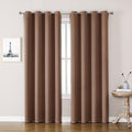 ChrisDowa Room Darkening Curtains 80 Inches Long 2 Panels Set