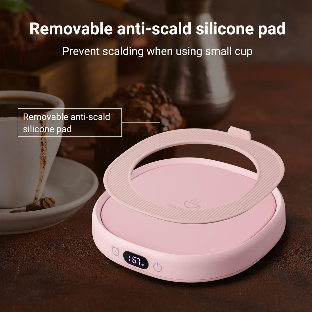 Coffee Mug Warmer & You are Awesome Mug Set, Electric Cup Warmer for Desk
